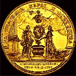Медаль в память коронования Екатерины II