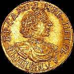 2 рубля 1718 года, L.