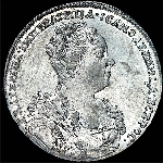Рубль 1726 года.