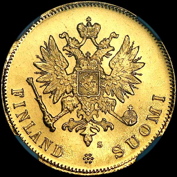 10 markkaa 1913 года  S