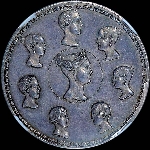 1 5 рубля - 10 злотых 1836 года  "Семейный" ("Фамильный") рубль  подпись медальера "П У "  Новодел