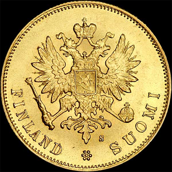 10 markkaa 1882 года  S
