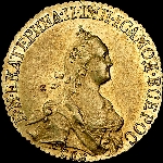 5 рублей 1774 года  СПБ-ТI