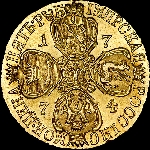 5 рублей 1774 года  СПБ-ТI