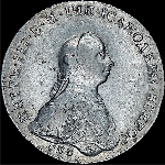 Рубль 1762 года  CПБ-НК