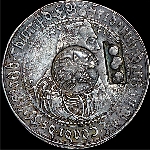 Ефимок с признаком 1655 года  на талере 1640 года