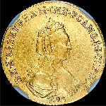 5 рублей 1781 года, СПБ