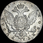 Рубль 1764 года, СПБ-TI-ЯI.