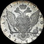 Рубль 1770 года, СПБ-TI-ЯЧ.