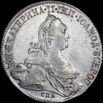Рубль 1773 года, СПБ-TИ-ФЛ.