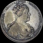 Рубль 1726 года, СПБ
