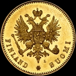 20 марок 1891 года, L