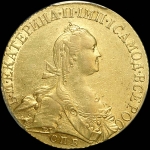 10 рублей 1774 года, СПБ-TI