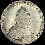 Рубль 1796 года  СПБ-TI-IC