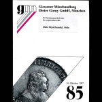 Gorny&Mosch
Giessener Munzhandlung Dieter Gorny  Munchen 
Auсtion 85  14 October 1997 in Munchen 
Russland  slg  Heiberg