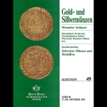 Spink&Son Numismatics  Zurich
Auction 49  October 27-28  1993 in Zurich 
Deutschland  Frankreich  Grossbritanien  Italien  Osterreich  Russland  Vatikan usw