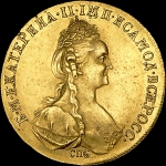 10 рублей 1778 года, СПБ-TI