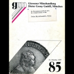 Gorny&Mosch. Giessener Munzhandlung Dieter Gorny, Munchen. Auсtion 85, 14 October 1997 in Munchen