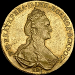 10 рублей 1780 года  СПБ