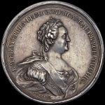 Памятная медаль 1790 года "Мир со Швецией"