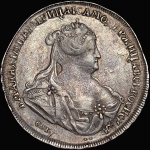 Рубль 1740 года, СПБ