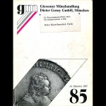 Gorny&Mosch  Giessener Munzhandlung Dieter Gorny  Munchen  Auсtion 85  14 October 1997 in Munchen