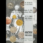 Aurea Numismatika  Praha  "Antonin Prokop Collection  Part 1-2" 2002-2003