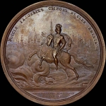 Медаль 1771 года "За избавление Москвы от моровой язвы в 1771 году"