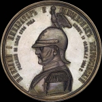 Медаль 1859 года “Открытие памятника Николаю I в Санкт-Петербурге“
