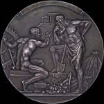 Медаль 1910 года "Южно-русская областная сельскохозяйственная промышленная и кустарная выставка в Екатеринославле"