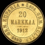 20 марок 1912 года, L