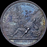 Медаль “Бракосочетание Царевича Алексея с принцессой Шарлоттой. 25 октября 1711 года“