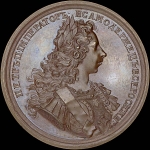 Медаль “Коронация Петра II. 25 февраля 1728 года“
