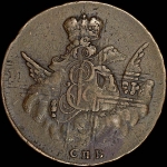 Копейка 1755 года, СПБ