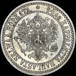 1 марка 1866 года, S