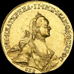 10 рублей 1762 года, СПБ-ТI