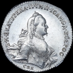 Рубль 1762 года, СПБ-ТI-НК