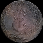 10 копеек 1776 года, КМ, "Сибирские"