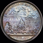 Медаль 1762 года "Граф Алексей Бестужев-Рюмин"