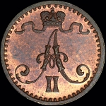 1 пенни 1871 года