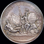 Медаль "Победа при Переволочной 30 июня 1709 г "