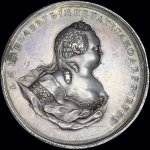 Медаль 1742 года "Коронация Елизаветы Петровны"