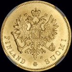 10 марок 1882 года  S