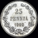 25 пенни 1902 года  L