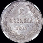 2 марки 1905 года, L
