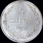 2 марки 1906 года, L