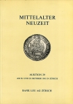  Лот из 2-х аукционных каталогов Bank Leu, Цюрих.