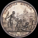 Медаль  "Освобождение заключенных 15 декабря 1741 г."
