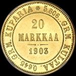 20 марок 1903 года, L