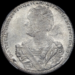 Полтина 1726 года, СПБ